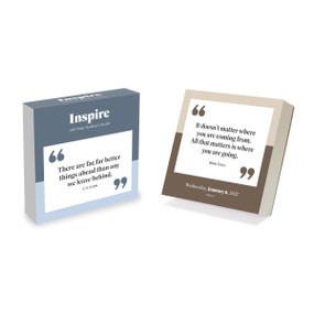 2027 Inspire Daily Desktop Calendar by TF Publishing, 9798889616627