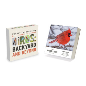 2027 Birds: Backyard & Beyond Daily Desktop Calendar by TF Publishing, 9798889616566
