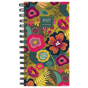 2027 Funk & Floral Small Weekly Monthly Planner by TF Publishing, 9798889618393