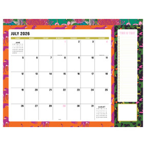 2027 Long Weekend Large Desk Pad Monthly Blotter Calendar by TF Publishing, 9798889617365