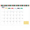 2027 Artisan Legacy Medium Desk Pad Monthly Blotter Calendar by TF Publishing, 9798889617402