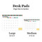 2027 Artisan Legacy Medium Desk Pad Monthly Blotter Calendar by TF Publishing, 9798889617402