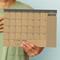 2027 Maximal Mirage Medium Desk Pad Monthly Blotter Calendar by TF Publishing, 9798889617426
