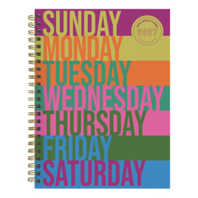 2027 All Week Long Medium Weekly Monthly Planner by TF Publishing, 9798889617143