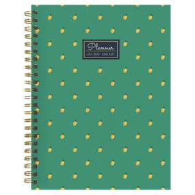 2027 Lilac Leopard Medium Weekly Monthly Planner by TF Publishing, 9798889617167