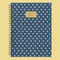 2027 Denim Dots Medium Weekly Monthly Planner by TF Publishing, 9798889617174