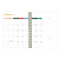 2027 Denim Dots Medium Weekly Monthly Planner by TF Publishing, 9798889617174