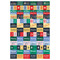 2027 Denim Dots Medium Weekly Monthly Planner by TF Publishing, 9798889617174