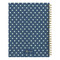 2027 Denim Dots Medium Weekly Monthly Planner by TF Publishing, 9798889617174