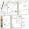 2027 Denim Dots Medium Weekly Monthly Planner by TF Publishing, 9798889617174