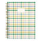 2027 Pastel Plaid Medium Weekly Monthly Planner by TF Publishing, 9798889617181
