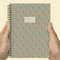 2027 Pastel Plaid Medium Weekly Monthly Planner by TF Publishing, 9798889617181