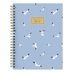 2027 Seagulls Medium Weekly Monthly Planner by TF Publishing, 9798889617198