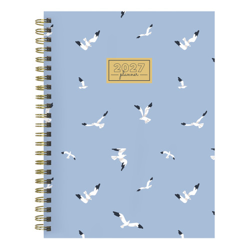 2027 Seagulls Medium Weekly Monthly Planner by TF Publishing, 9798889617198