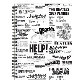 2027 Beatles Medium Weekly Monthly Planner by Beatles, 9798889619086