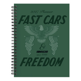 2027 Nascar Medium Weekly Monthly Planner by NASCAR, 9798889619093