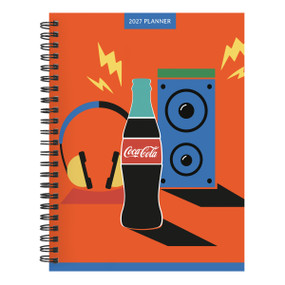 2027 Coca-Cola Medium Weekly Monthly Planner by Coca-Cola, 9798889619123