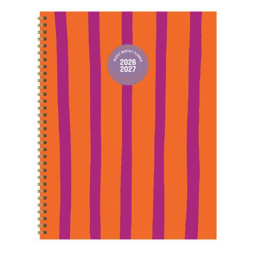 2027 Weatherwood Wool Large Weekly Monthly Planner by TF Publishing, 9798889617259