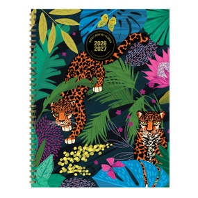 2027 Meow the Line Large Weekly Monthly Planner by TF Publishing, 9798889617266