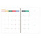 2027 Peonies Large Weekly Monthly Planner by TF Publishing, 9798889617273