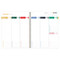 2027 Sailor Stripe Large Weekly Monthly Planner by TF Publishing, 9798889617310