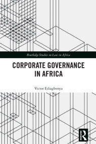 Corporate Governance in Africa by Victor Ediagbonya, 9781032755342