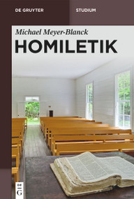 Homiletik (German Edition) by Michael Meyer-Blanck, 9783111378374