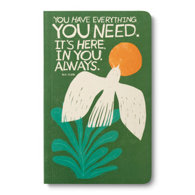 Write Now Journal: "You have everything you need. It's here, in you, always." -M.H. Clark by COMPENDIUM, 9781966077640