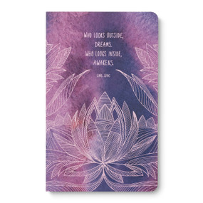 Write Now Journal: "Who looks outside, dreams. Who looks inside, awakens." -Carl Jung by COMPENDIUM, 9781966077800