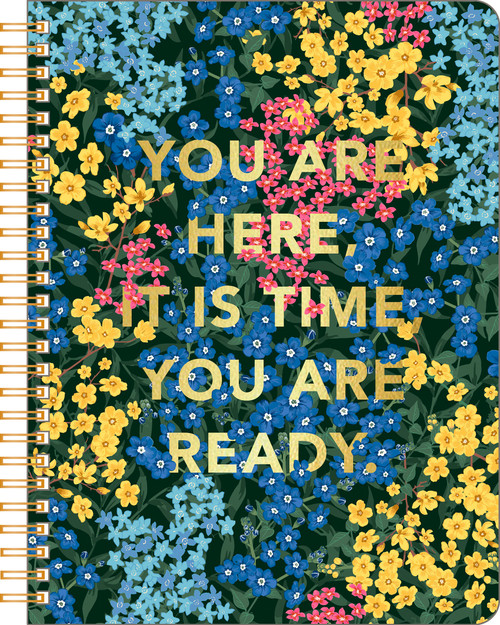 Spiral Notebook: You Are Here, It Is Time, You Are Ready. by COMPENDIUM, 9781970147810