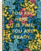 Spiral Notebook: You Are Here, It Is Time, You Are Ready. by COMPENDIUM, 9781970147810