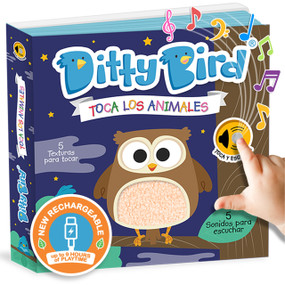 Ditty Bird | Toca los Animales | Interactive Sensory Sound book for babies 6 - 18 months | Touch and Feel Spanish books with textures| Early learning.. by Ditty Bird, 9781911729112