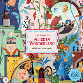 The World of Alice's Adventures in Wonderland: A 1000-piece jigsaw puzzle by Brett Ryder, Rachel Snider, 9781399645140
