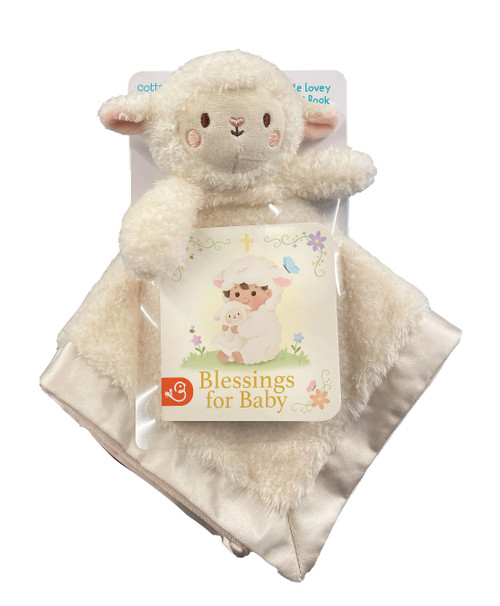 Blessings for Baby Lovey with Board Book by Daniela Massironi, Rosie Winget, Cottage Door Press, 9798890195852