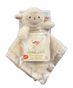 Blessings for Baby Lovey with Board Book by Daniela Massironi, Rosie Winget, Cottage Door Press, 9798890195852