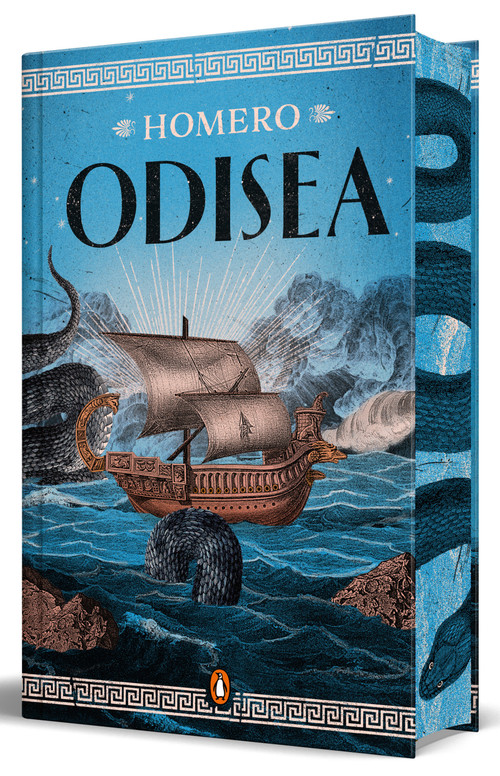 Odisea (edición cantos pintados) / The Odyssey (Sprayed Edges Edition) (Spanish Edition) by Homero, 9788491058090