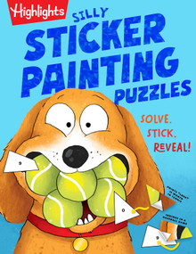 Silly Sticker Painting Puzzles (Silly Animals) by Highlights, 9781639626205
