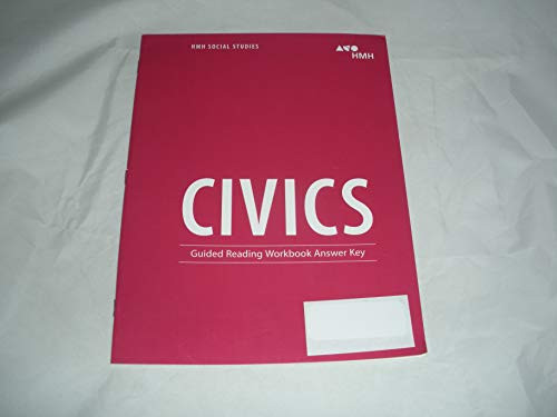 Guided Reading Workbook Answer Key by HMH HMH, 9781328712141