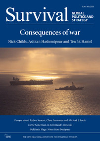 Survival: June-July 2026 by The International Institute for Strategic Studies (IISS), 9781041318491