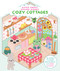 Super Sweet Sticker Scenes: Cozy Cottages (3D Scenes to Color and Decorate with Over 500 Stickers!) by Dover Publications, 9780486857435