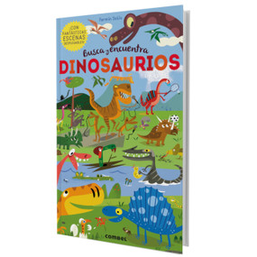 Busca y encuentra: Dinosaurios / Search and Find: Dinosaurs (Spanish Edition) by Libby Walden, Fermín Solís, 9788411583381