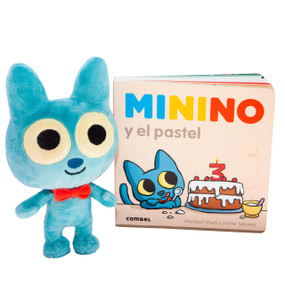 Pack Minino y el pastel + peluche / Pack Minino and the Cake + Stuffed Animal (Spanish Edition) by Meritxell Martí, Xavier Salomó, 9788411583558