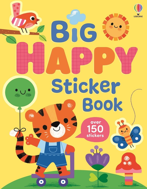 Big Happy Sticker Book by Jessica Greenwell, Luana Rinaldo, Luana Rinaldo, 9781806461363