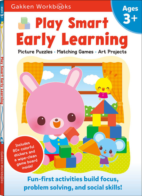 Play Smart Early Learning Age 3+ by Gakken early childhood experts, 9784056300154