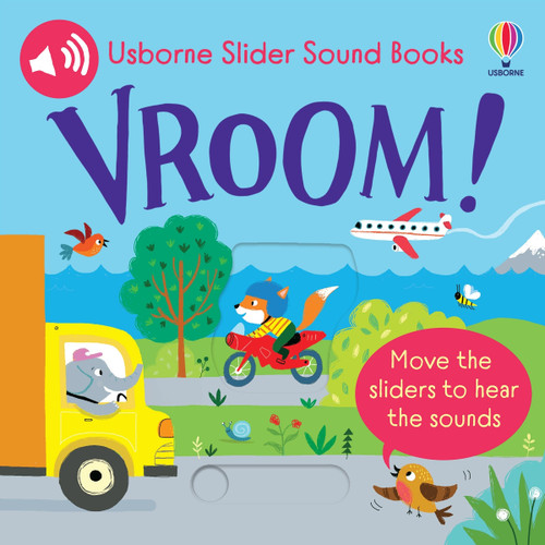 Slider Sound Books: Vroom! by Sam Taplin, Ailie Busby, 9781805075400