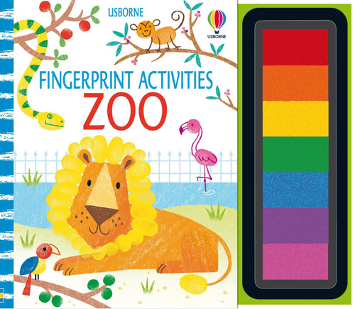 Fingerprint Activities Zoo by Fiona Watt, Candice Whatmore, 9781835405215