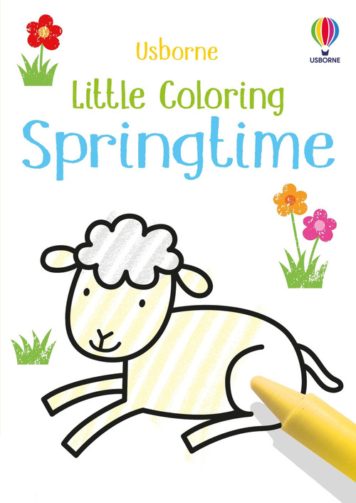 Little Coloring Springtime by Matthew Oldham, Jenny Addison, 9781835405093