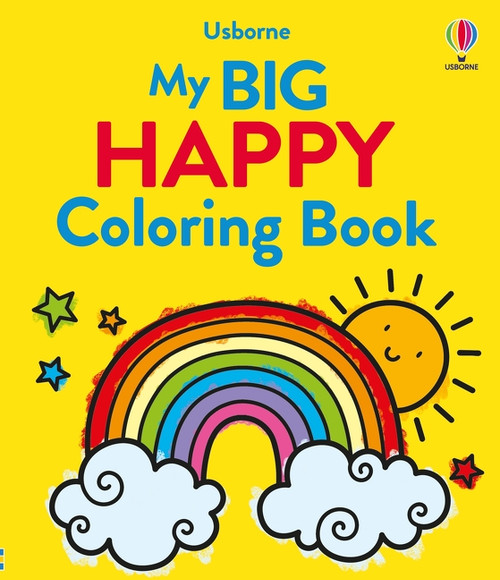 My Big Happy Coloring Book by Alice James, Emily Ritson, 9781835405642
