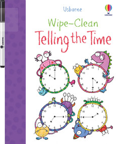 Wipe-clean Telling the Time by Jessica Greenwell, Kimberley Scott, Kimberley Scott, 9781835405666