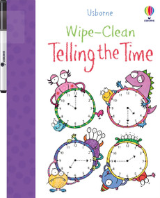Wipe-clean Telling the Time by Jessica Greenwell, Kimberley Scott, Kimberley Scott, 9781835405666